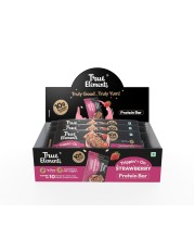 True Elements Trippin On Strawberry Protein Bar 50gm*Pack Of 6-300gm